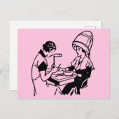 1937  Beauty Parlor Briefkaart (Voorkant / Achterkant)