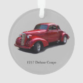 1937 Deluxe Coupe acrylsiermiddel Ornament (achterkant)
