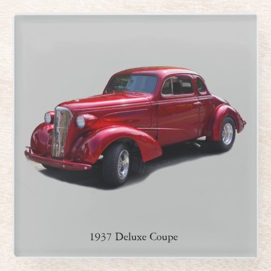 1937 Deluxe Coupe glass onderzetter (Voorkant)