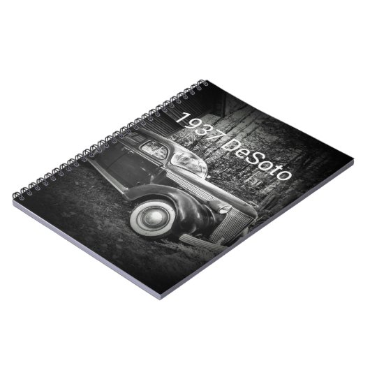 1937 DeSoto B/W1 Notitieboek (Linkerzijde)