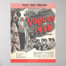 1937 The Vogues of 1938, dat oude gevoel