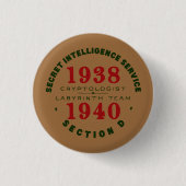 1938-1940 Cryptoloog Button (Voorkant)