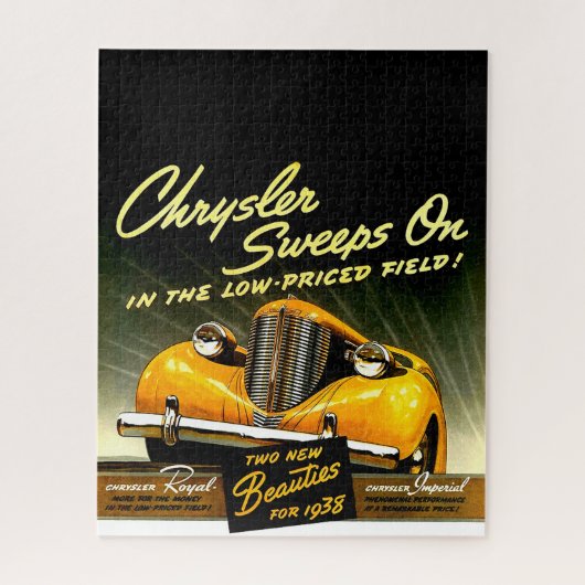 1938 Chrysler gaat door Legpuzzel (Verticaal)