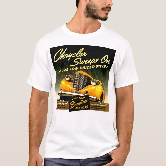 1938 Chrysler gaat door T-shirt (Voorkant)