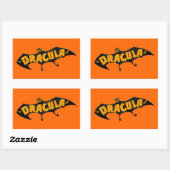 1938 Dracula Vampire Bat Rechthoekige Sticker (Vel)