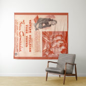 1938 Drie Comrades-poster Wandkleed (In Situ (horizontaal))