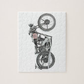 1938 Excelsior Warrior Motorcycle Legpuzzel (Verticaal)