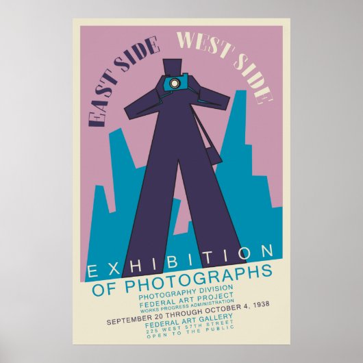 1938 fototentoonstelling poster remake (Voorkant)
