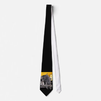 1938  Hudson Coupe Automobile Necktie Stropdas