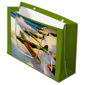 1939 British Fairey Junior Medium Bomber Groot Cadeauzakje (Voorkant Gekanteld)