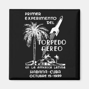 1939 Cuban Rocket Mail Magneet