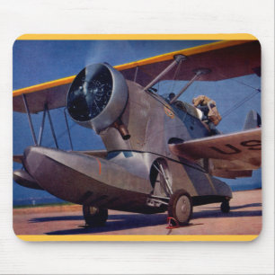 1939 Grumman F-2 vliegtuig Muismat