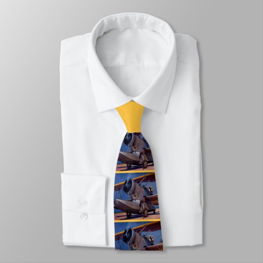 1939 Grumman F-2 vliegtuig Stropdas (Gebonden)