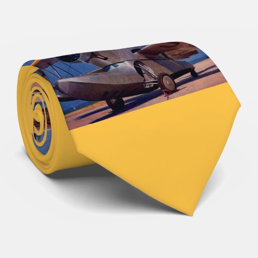 1939 Grumman F-2 vliegtuig Stropdas (Opgerold)