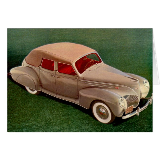 1939 Lincoln Zephyr (Voorkant Horizontaal)