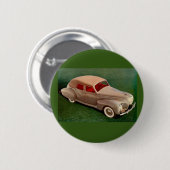 1939 Lincoln Zephyr Ronde Button 5,7 Cm (Voorkant /achterkant)