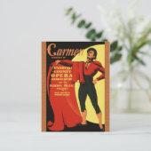 1939 Opera: Carmen Briefkaart (Staand voorkant)