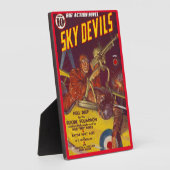 1939 SKY DEVILS PULP MAGAZINE HOESJE FOTOPLAAT (Zijkant)