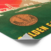 1939 World's Fair San Francisco Bay Poster (Hoek)