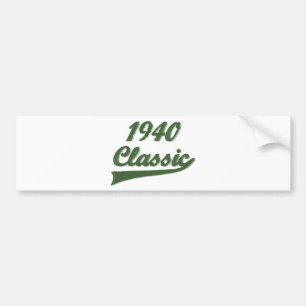 1940 Classic Bumpersticker