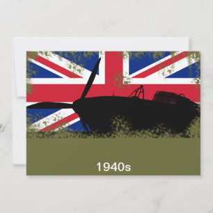 1940 Dance/Party nodigt uit Kaart