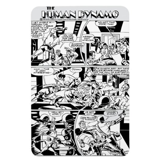 1940 De menselijke dynamo flexibele magneet (Verticaal)