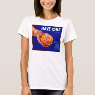 1940 heeft één oranje krattenlabel t-shirt