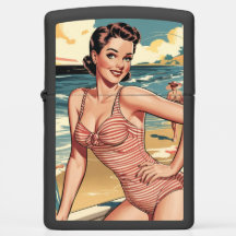 1940 Pin-Up Girl Zippo aansteker
