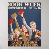 1940 Poster van de boekweek van kinderen (Voorkant)