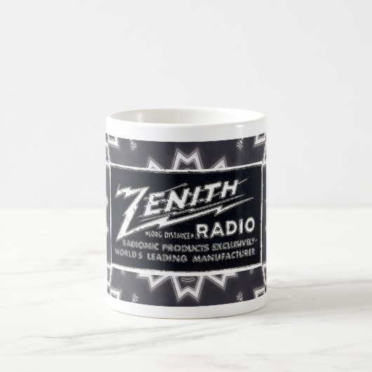 1940 ZENITH RADIO AD Coffee Mug (Centre)