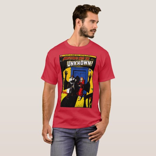 1940's Adventure into the UNKNOWN! T-Shirt (Voorkant volledig)