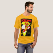 1940's ATOMAN Retro Comics T-shirt (Voorkant volledig)