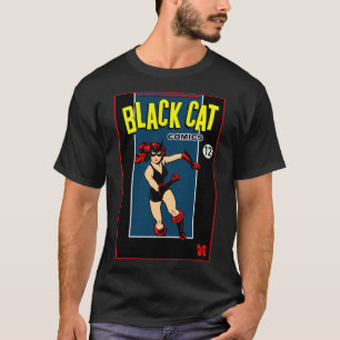 1940's Black Cat Comics "Held" T-shirt