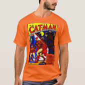 1940's Cat-Man Comic T-Shirt (Devant)