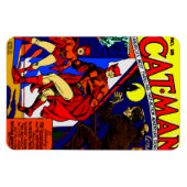 1940's Cat-Man Comics Magneet (Horizontaal)