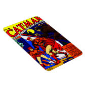 1940's Cat-Man Comics Magnet Magneet (Rechterzijde)