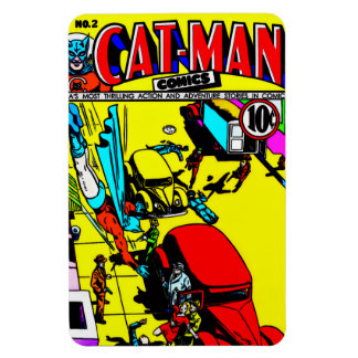 1940's CAT-MAN-stripsmagneet Magneet