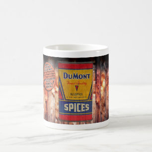 1940S DUMONT SPICE TIN ART Coffee Mok