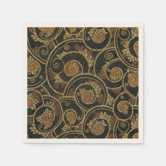 1940's Frans Textiel Servet (Voorkant)