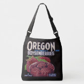1940s Oregon Boysenbessen kunnen afdrukken Crossbody Tas (Voorkant)