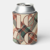 1940s Plaid Sticker Blikjeskoeler (Blikje Achterkant)