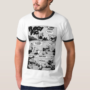 1940's PUDGY Pig ComicStrip T-shirt