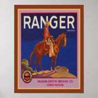 1940's Ranger Merk Oranje advertentie