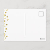 1940s Rope Print Green Dress Mode Art Briefkaart (Achterkant)