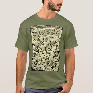 1940's SPEED Comics Actie T-Shirt