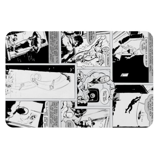 1940's SPEED Comics Flexible Magnet (Horizontal)