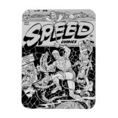 1940's SPEED Comics Flexible Magnet (Vertical)