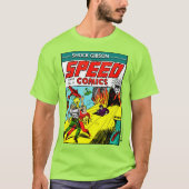 1940's SPEED Comics T-Shirt  (Devant)