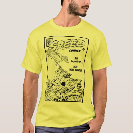1940's SPEED Comics T-Shirt (Voorkant)