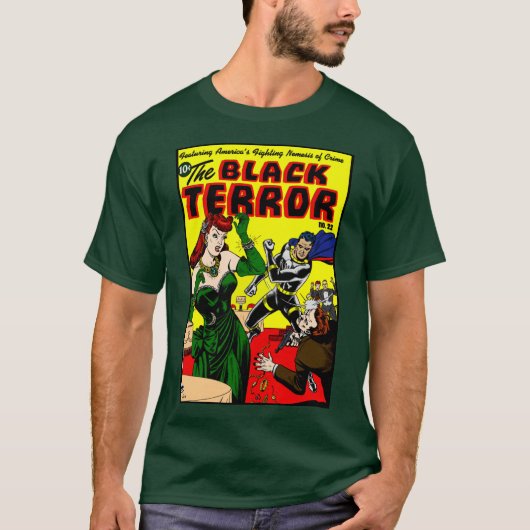 1940's T-shirt de la terreur noire (Devant)